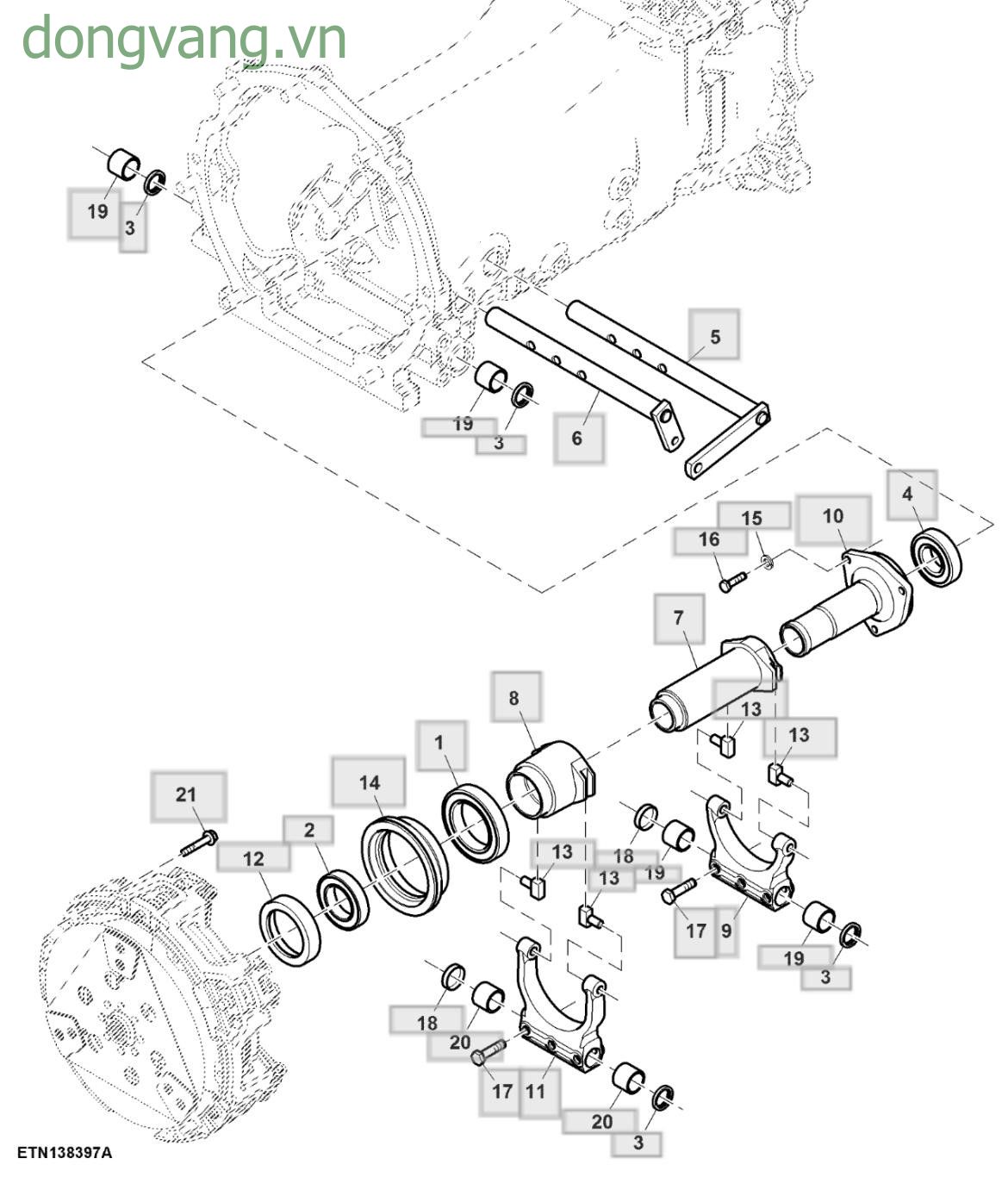 Dual Clutch Release, Power Steering (2/2) (020920 - ) - ST856278